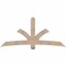 Ekena Millwork Davenport Smooth Timber Gable Bracket, Douglas Fir, 84"W x 38"H x 5 1/2"D x 5 1/2"F, 11/12 Pitch GBW084X38X0606DAV00SDF - alternate 1